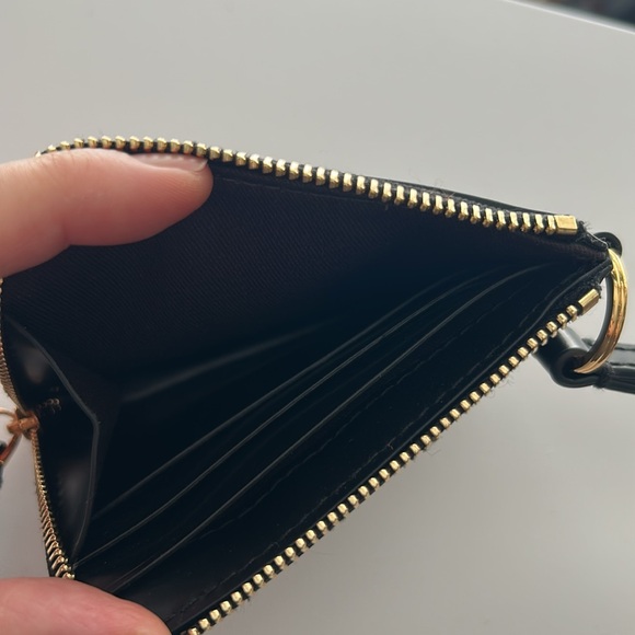 Madewell Black Leather Wristlet Waller - Picture 4 of 7